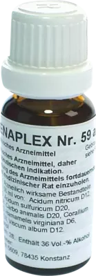 REGENAPLEX Nr.59 a Tropfen 15 ml Tropfen zum Einnehmen