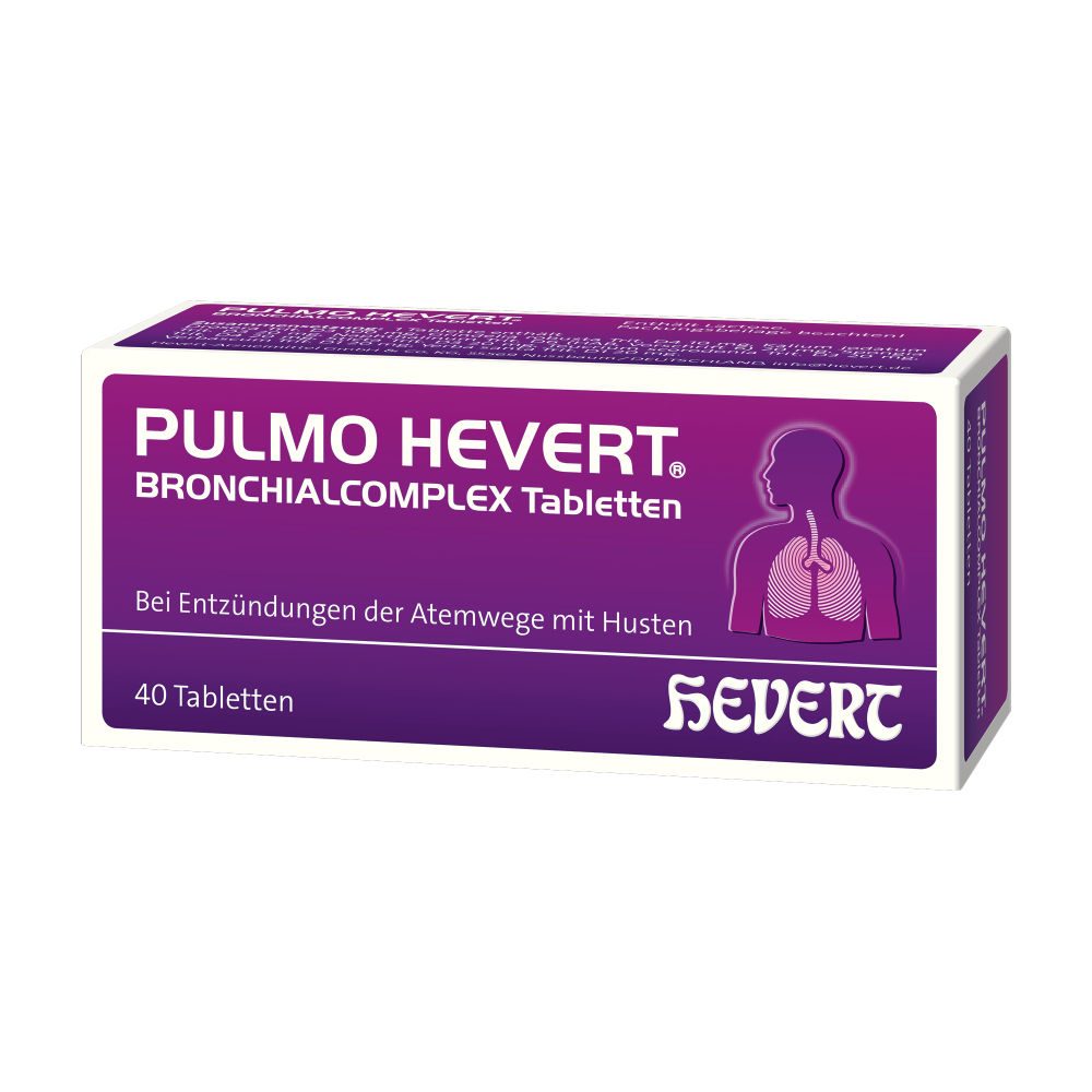 PULMO HEVERT Bronchialcomplex Tabletten 40 St Tabletten