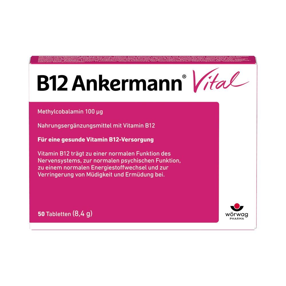 B12 Ankermann Vital  50 St Tabletten