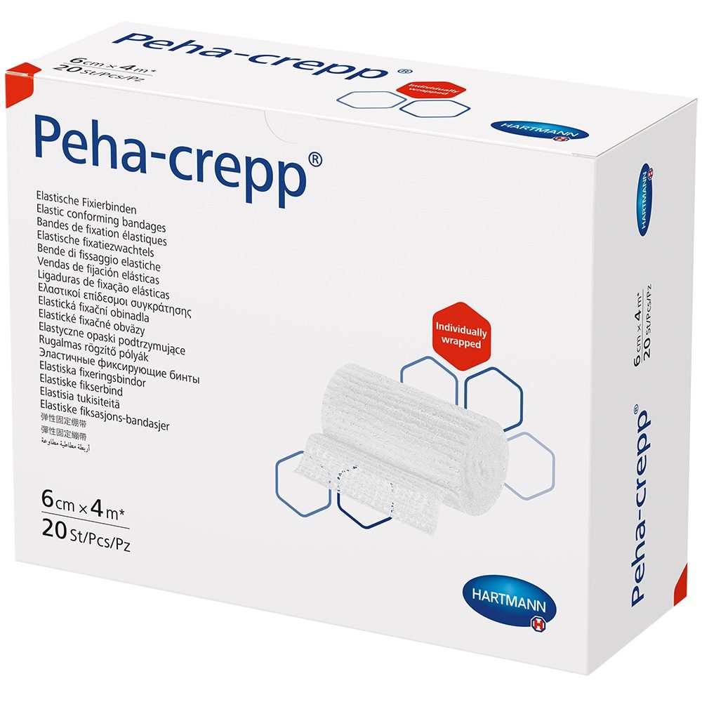 PEHA CREPP Fixierbinde 6 cmx4 m 1 St Binden