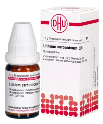 LITHIUM CARBONICUM C 30 Globuli 10 g Globuli