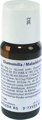 WELEDA CHAMOMILLA/MALACHIT comp.Dilution 50 ml Mischung