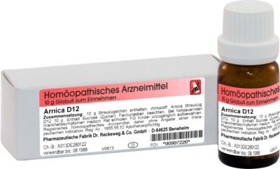 ARNICA D 12 Globuli 10 g Globuli