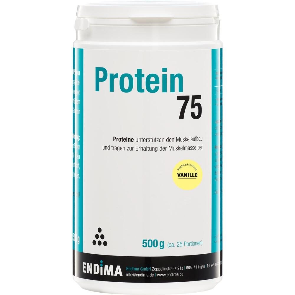 PROTEIN 75 Vanille Pulver 500 g Pulver