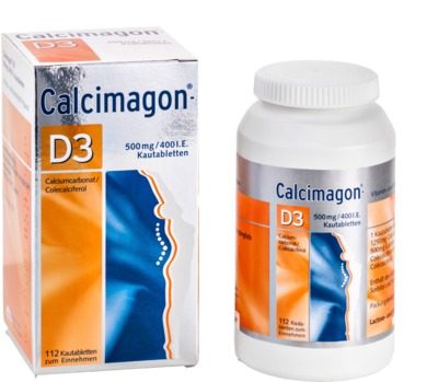 Calcimagon-D3 500mg/400 I.E. 112 St Kautabletten
