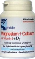 MAGNESIUM+CALCIUM Kautabletten 90 St Kautabletten