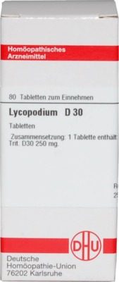 LYCOPODIUM D 30 Tabletten 80 St Tabletten