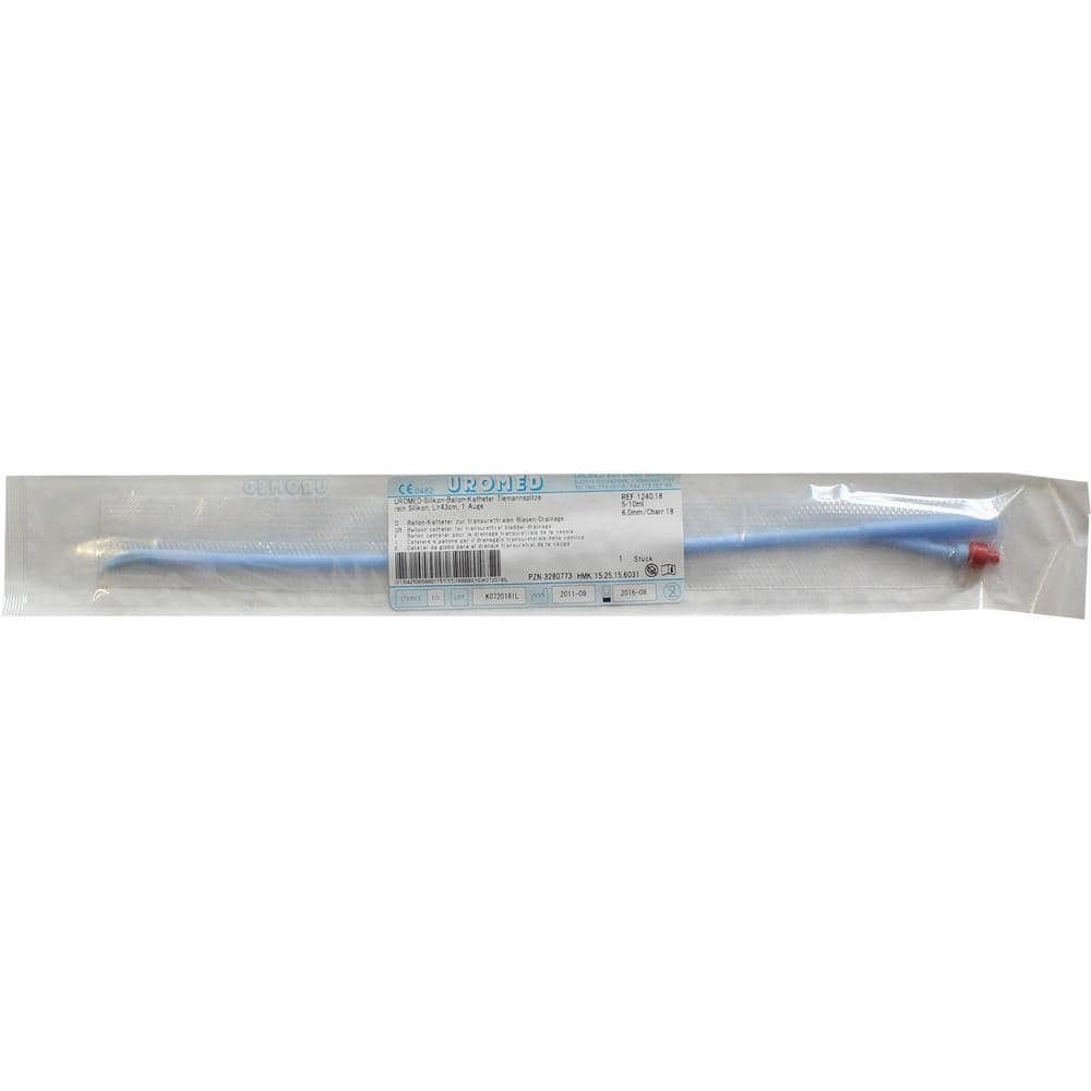 UROMED Ballonkath.Ch 18 Tiemann Silikon 1240 1 St Katheter
