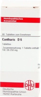 CANTHARIS D 6 Tabletten 80 St Tabletten