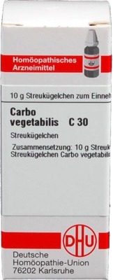 CARBO VEGETABILIS C 30 Globuli 10 g Globuli