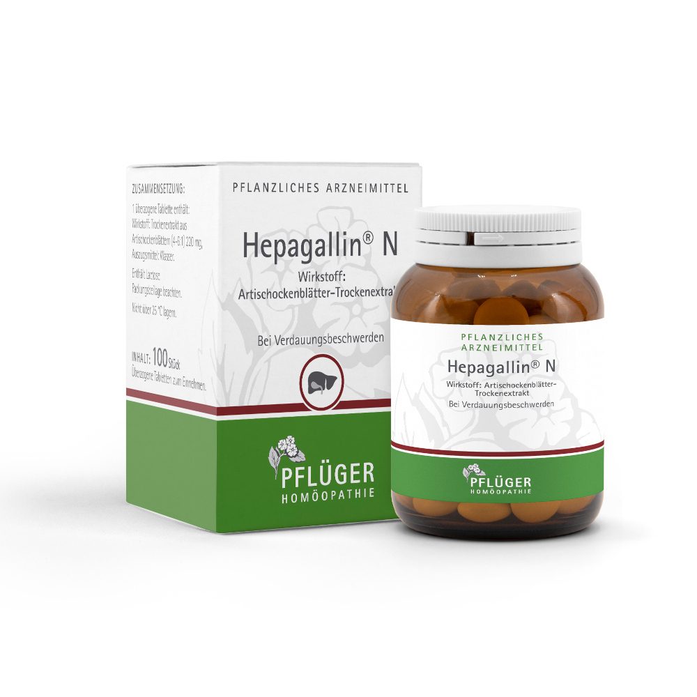Hepagallin N 100 St Dragees