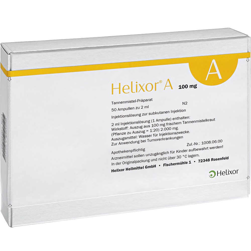 HELIXOR A Ampullen 100 mg 50 St Ampullen