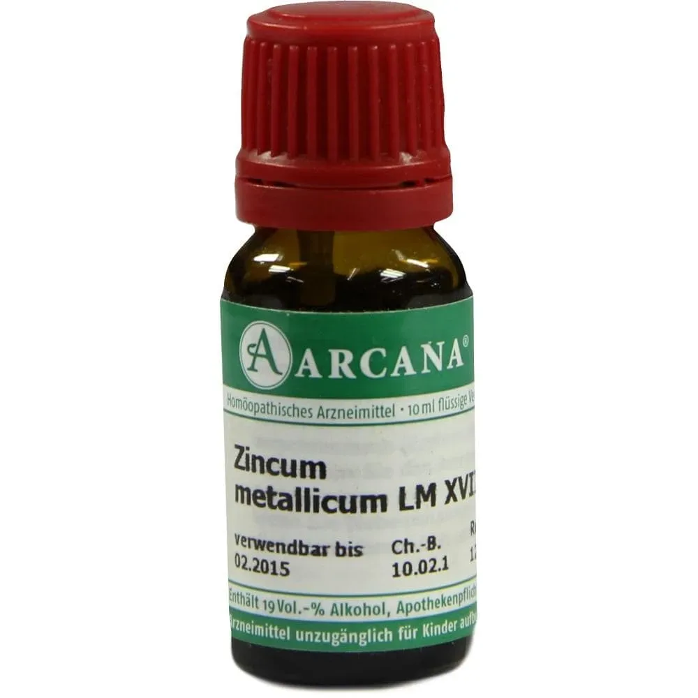 ZINCUM METALLICUM LM 18 Dilution 10 ml Dilution
