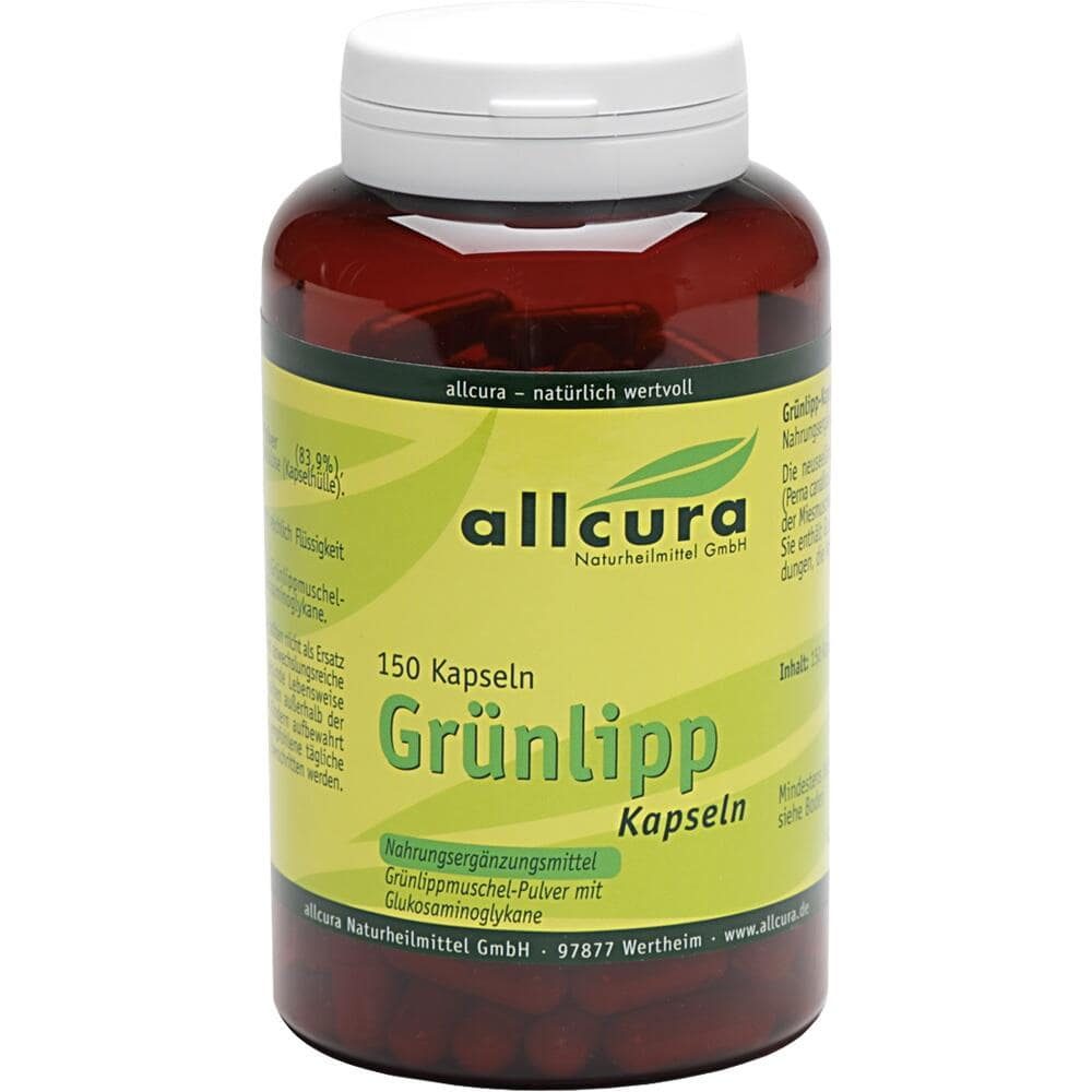 GRÜNLIPPMUSCHEL KAPSELN 150 St Kapseln