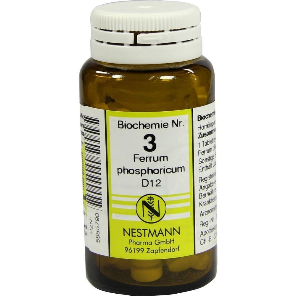 BIOCHEMIE 3 Ferrum phosphoricum D 12 Tabletten 100 St Tabletten