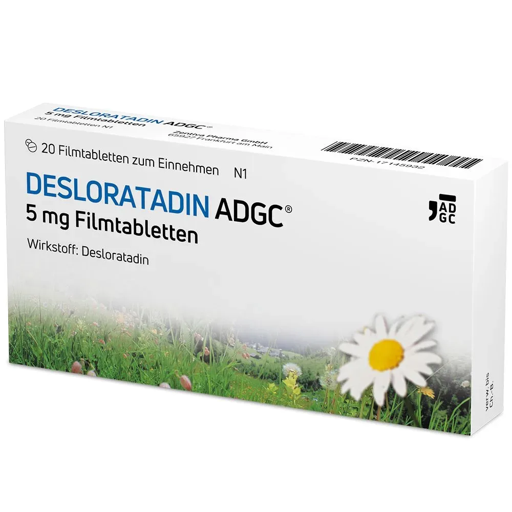 Desloratadin-ADGC 5 mg  20 St Filmtabletten