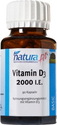 naturafit Vitamin D3 2.000 I.E. 90 St Kapseln