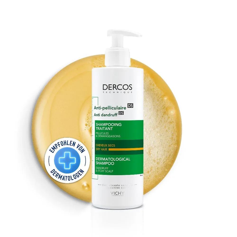 VICHY DERCOS Anti-Schuppen Shampoo trockene Kopfhaut  390 ml Shampoo
