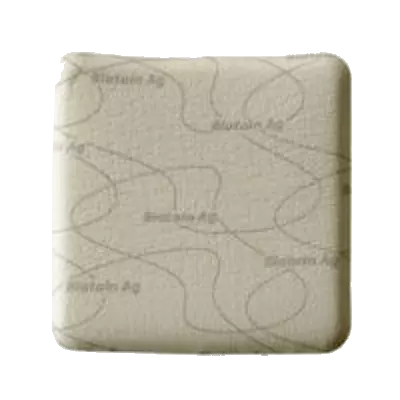 BIATAIN Ag Schaumverband 10x10 cm nicht haftend 5 St Verband