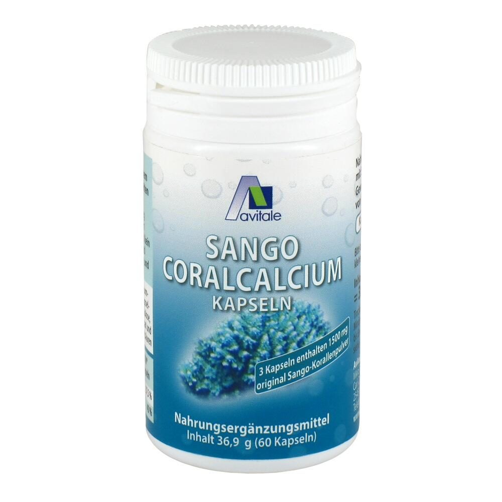 Avitale SANGO CORAL Calciumkapseln 60 St Kapseln