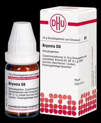 BRYONIA D 8 Globuli 10 g Globuli