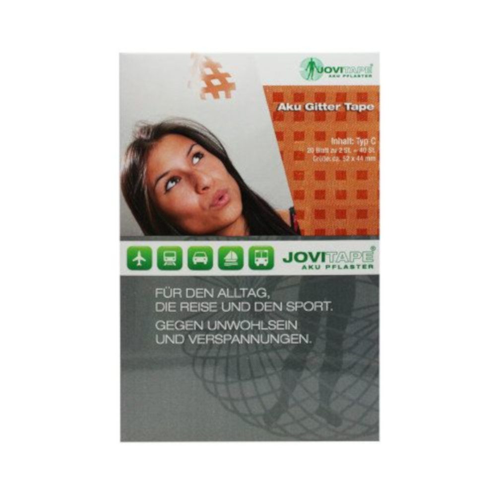 JOVITAPE Gittertape Typ C 44x52 mm 20X2 St Pflaster