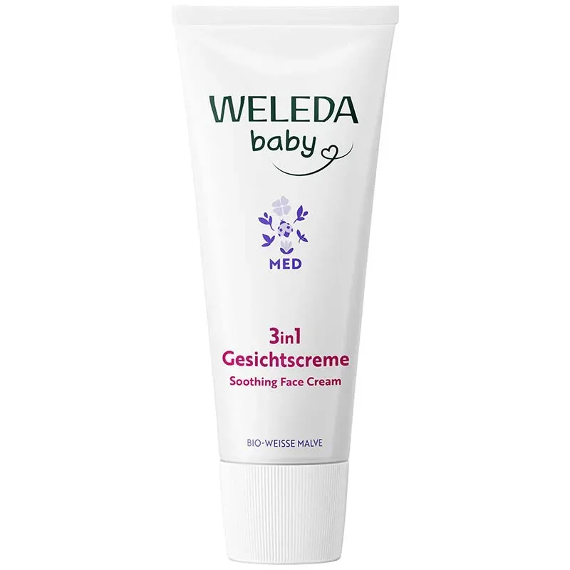 WELEDA baby MED 3in1 Gesichtscreme 50 ml Creme