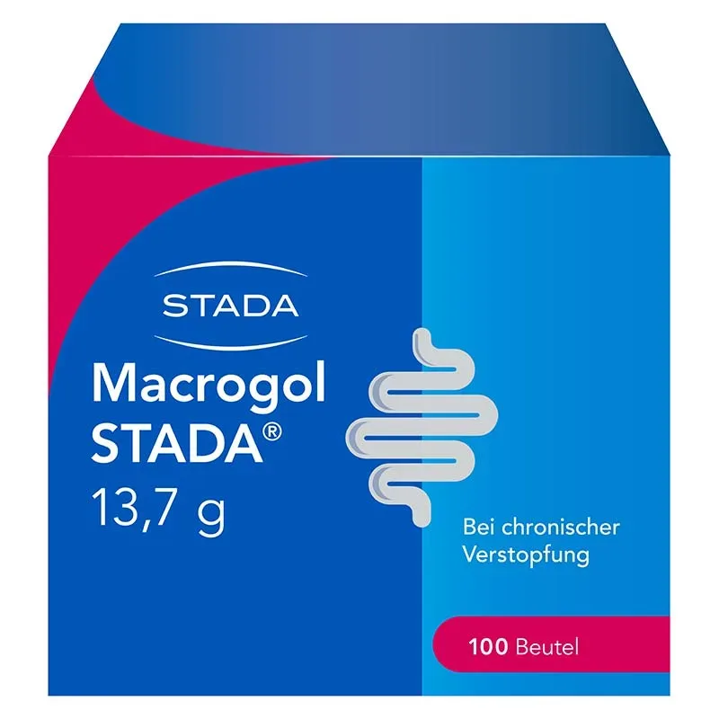 Macrogol STADA 100 St Pulver zur Herstellung einer Lösung zum Einnehmen