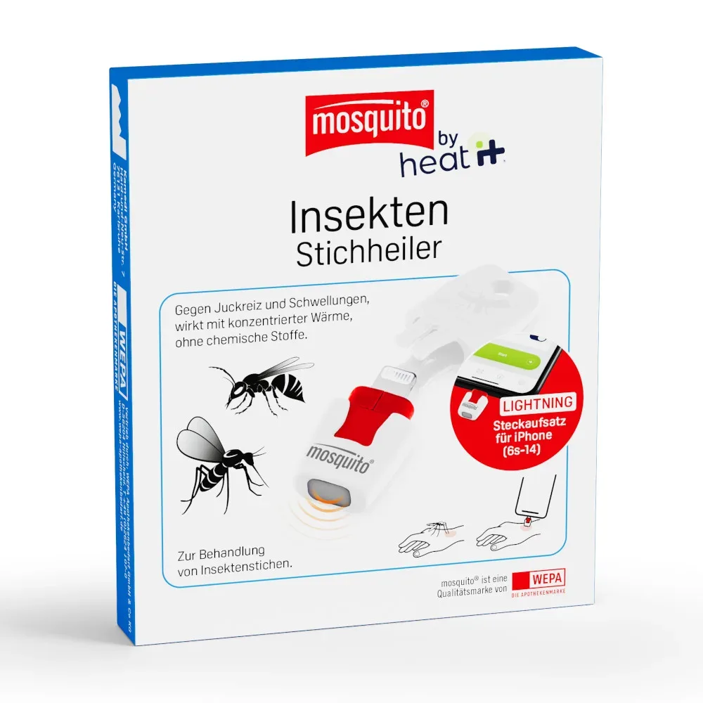 mosquito by heat it - Insekten Stichheiler für Iphone 1 St