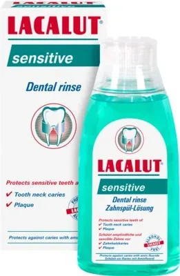 LACALUT sensitive Zahnspül-Lösung 300 ml Mundwasser
