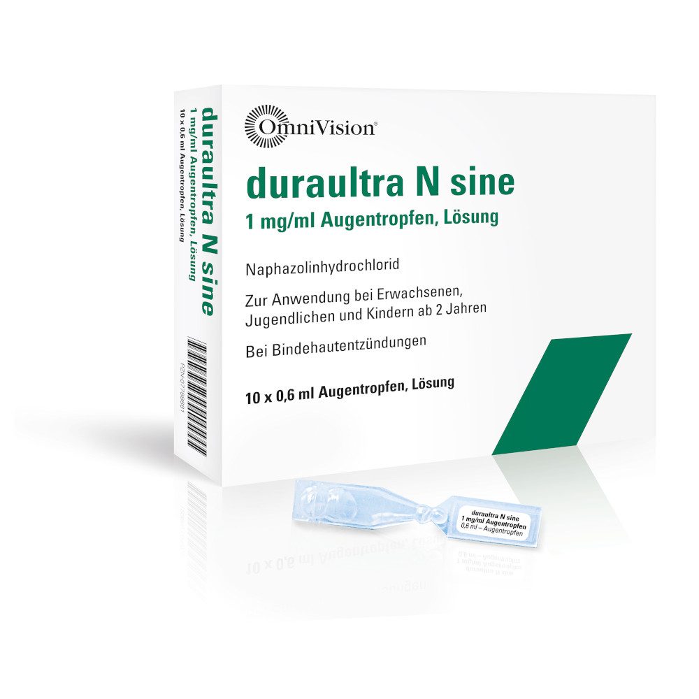 Duraultra N sine Augentropfen 10X0.6 ml Augentropfen