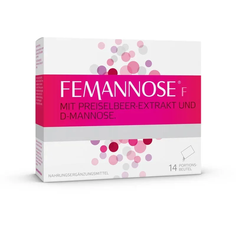 FEMANNOSE F MIT PREISELBEER-EXTRAKT UND D-MANNOSE 14 St Granulat