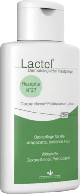LACTEL Nr.27 5% Dexpanthenol u.Polidocanol Lotion 250 ml Lotion