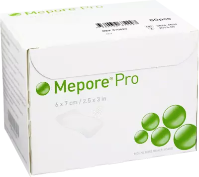 MEPORE Pro steril Pflaster 6x7 cm 60 St Pflaster