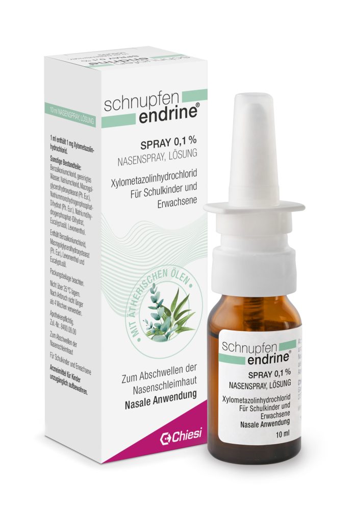 schnupfen endrine SPRAY 0,1 %  10 ml Nasenspray