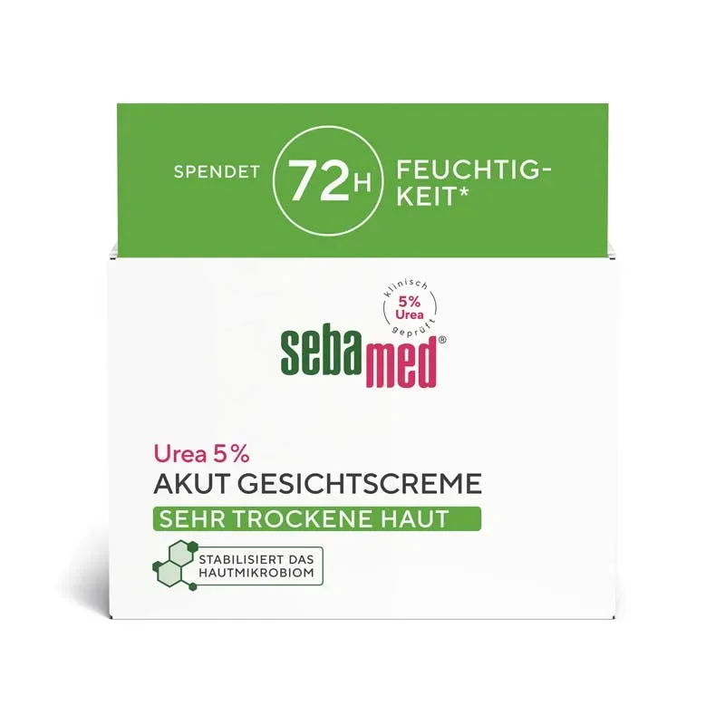 Sebamed Urea 5% AKUT GESICHTSCREME SEHR TROCKENE HAUT 50 ml Creme