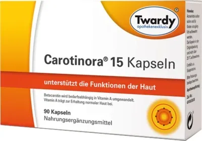 CAROTINORA 15 Kapseln 90 St Kapseln