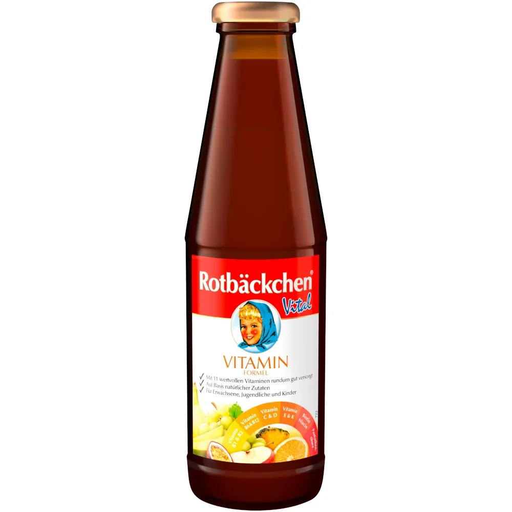 Rabenhorst Rotbäckchen Vital Vitaminformel 450 ml Saft