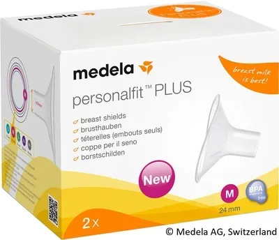 MEDELA PersonalFit?  PLUS Brusthaube (2 St.), Gr. L 27 mm 1 St