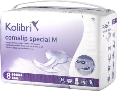 KOLIBRI comslip premium special Gr.M 80-145 cm 28 St Beutel