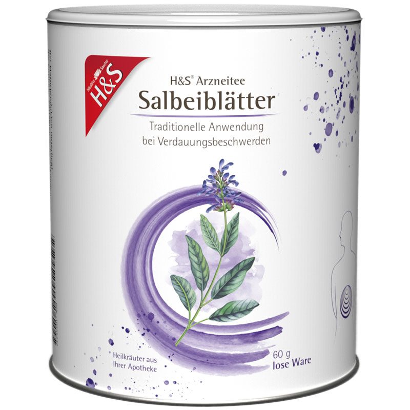 H&S Arzneitee Salbeiblätter lose 60 g Tee