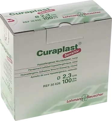 CURAPLAST Strips sensitiv rund 2,3 cm 100 St Pflaster