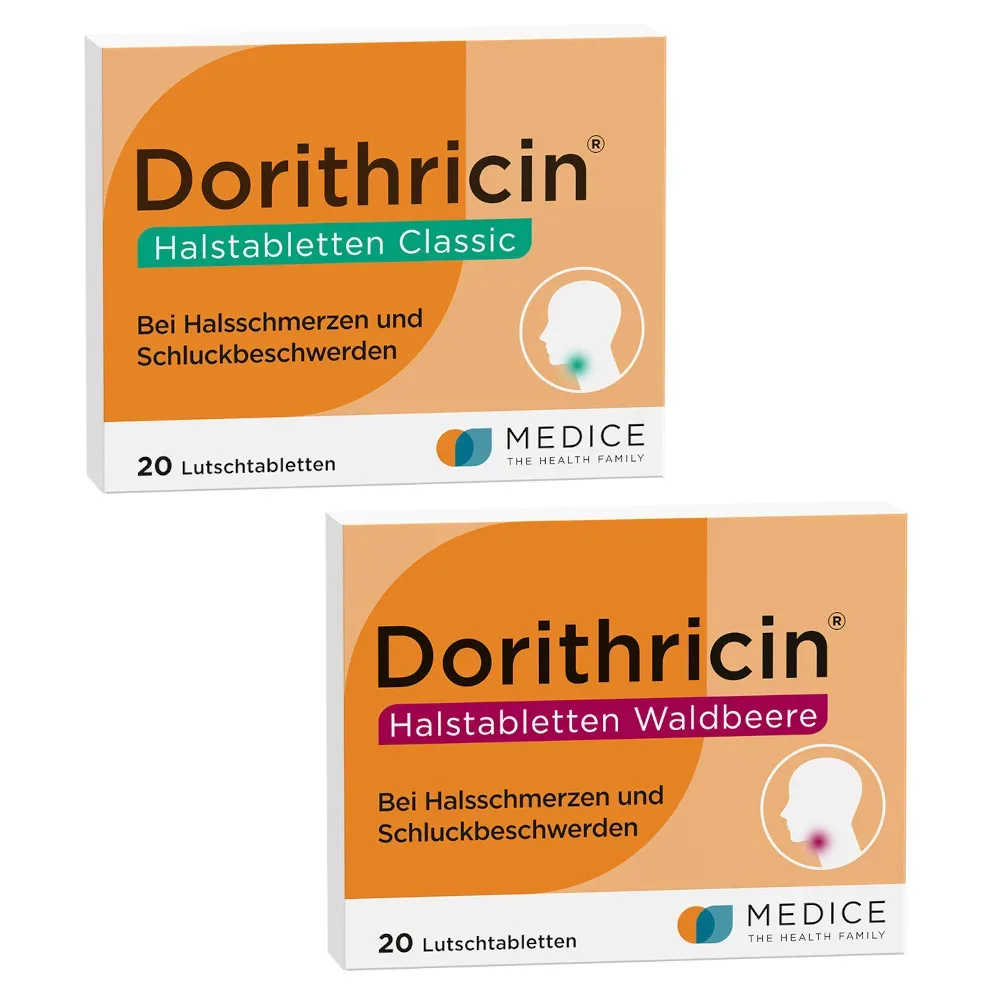 Dorithricin Halstabletten MIX-Set 1 Sparset Lutschtabletten