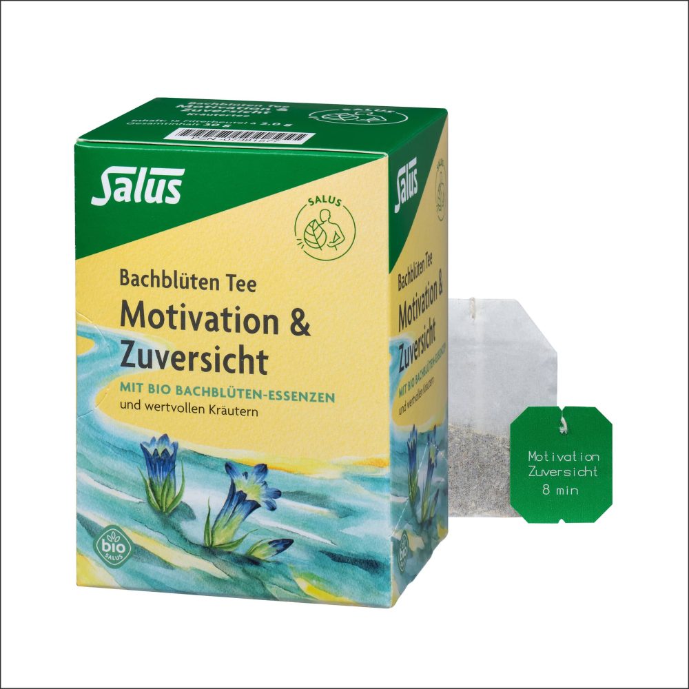Salus Bachblüten Tee Motivation & Zuversicht 15 St Filterbeutel
