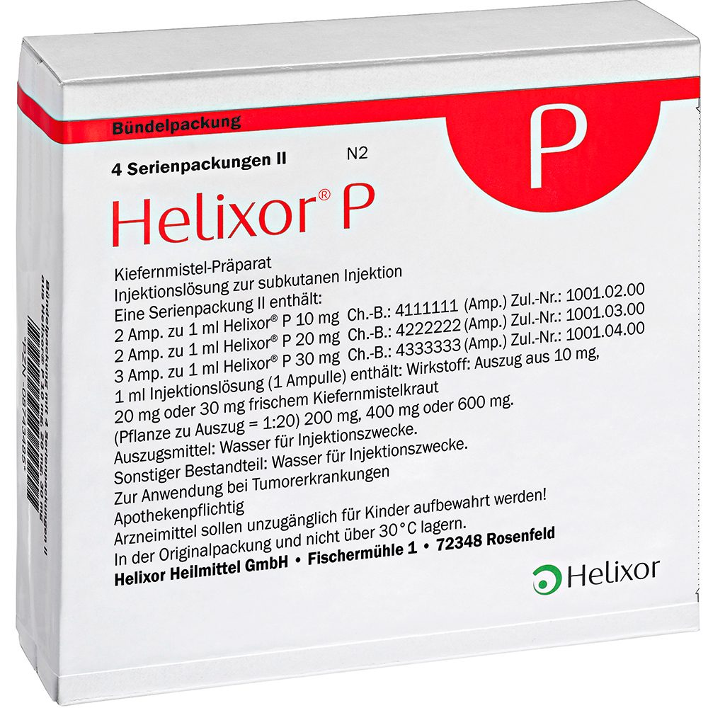 HELIXOR P Serienpackung II Ampullen 4X7 St Ampullen