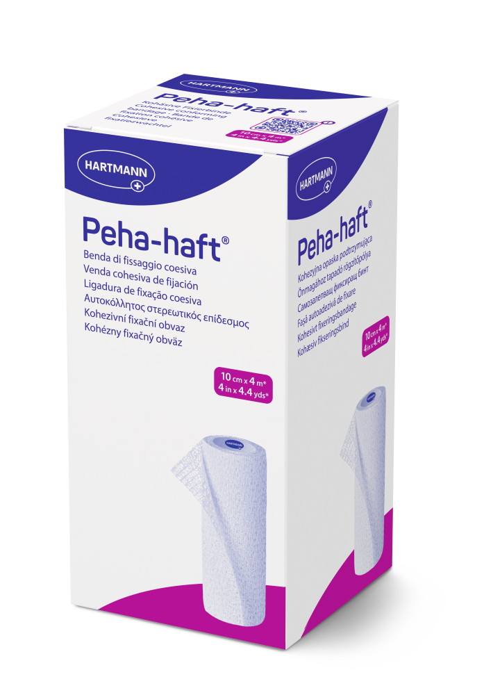 PEHA-HAFT Fixierbinde latexfrei 10 cmx4 m 1 St Binden