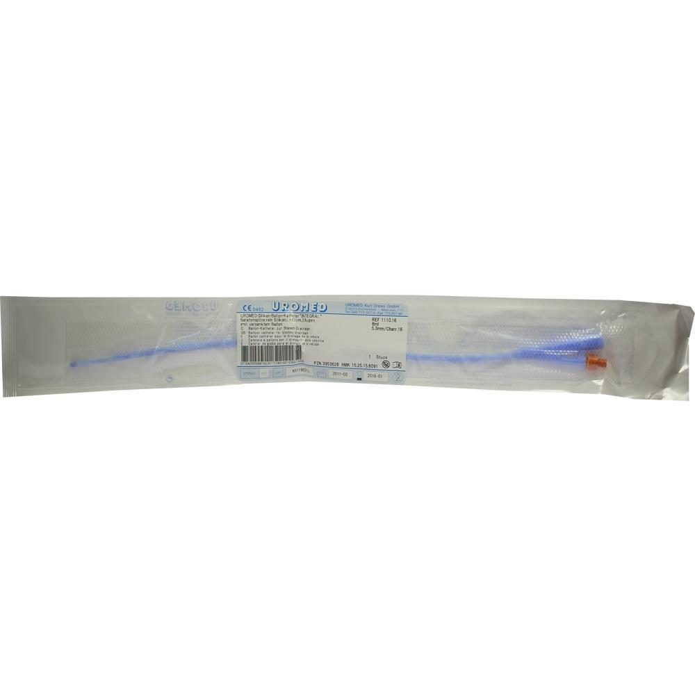 UROMED Ballonkath.Ch 16 Integral Silikon 1110 1 St Katheter