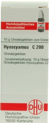 HYOSCYAMUS C 200 Globuli 10 g Globuli