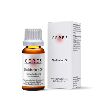 CERES Chelidonium D 6 Dilution 20 ml Dilution