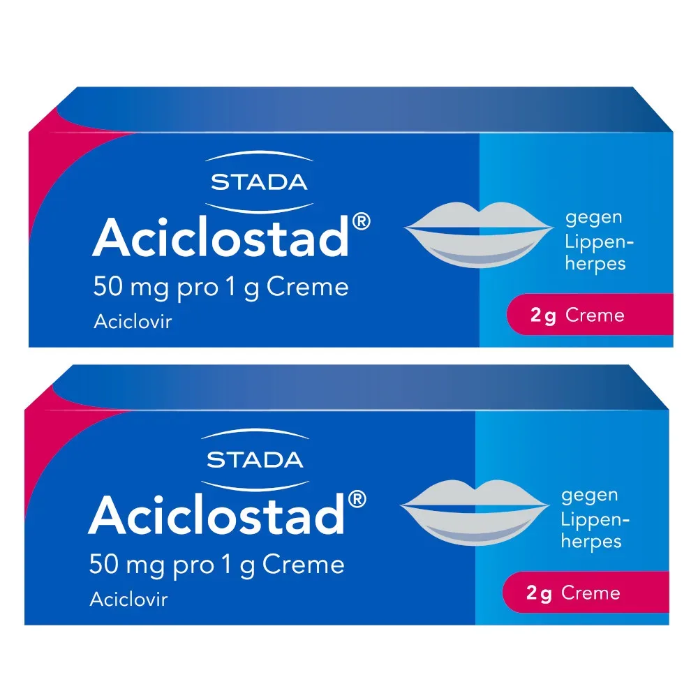 Aciclostad Doppelpack 2X2 g Creme